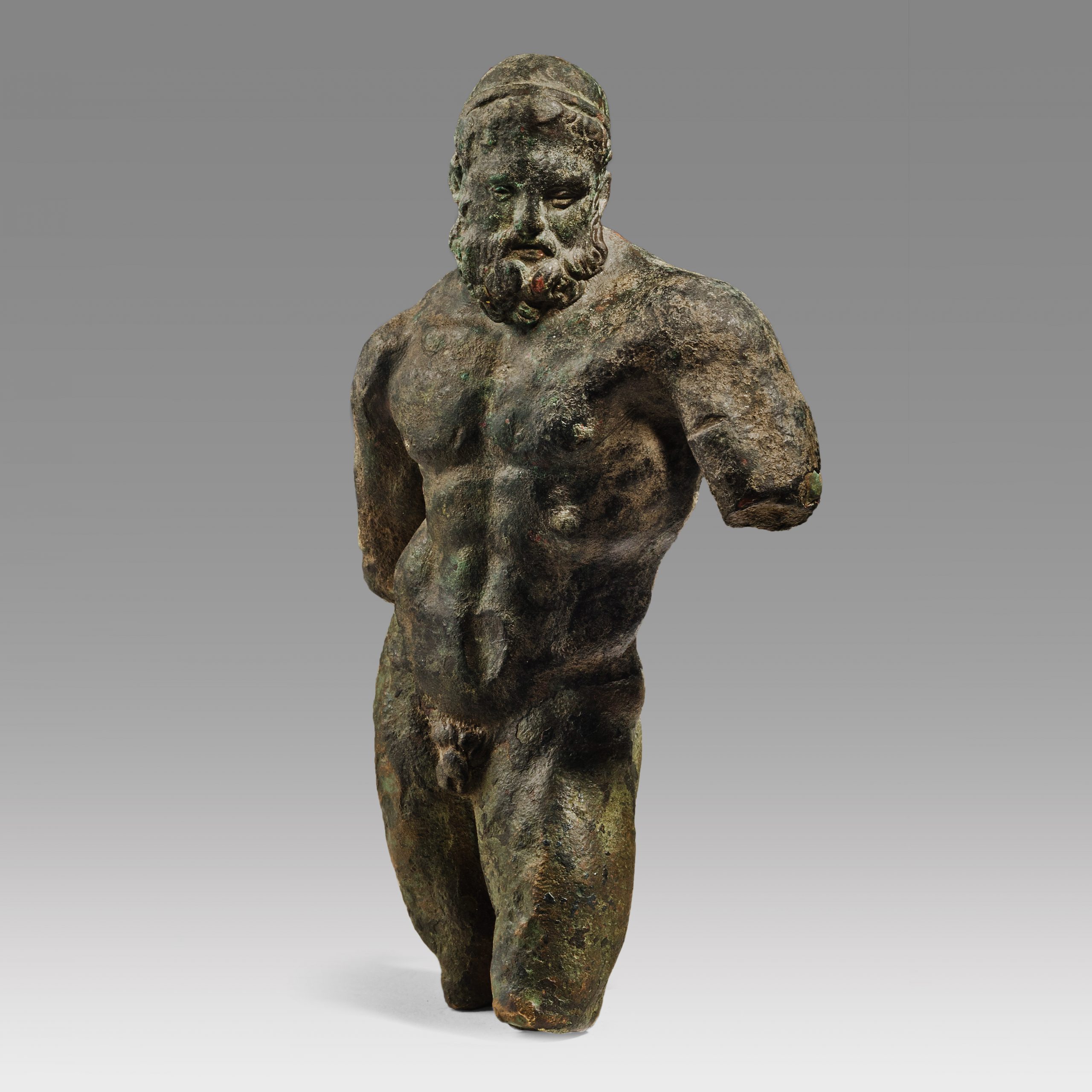 Hellenistic Greek Bronze Figure of Hercules Farnese - Phoenix