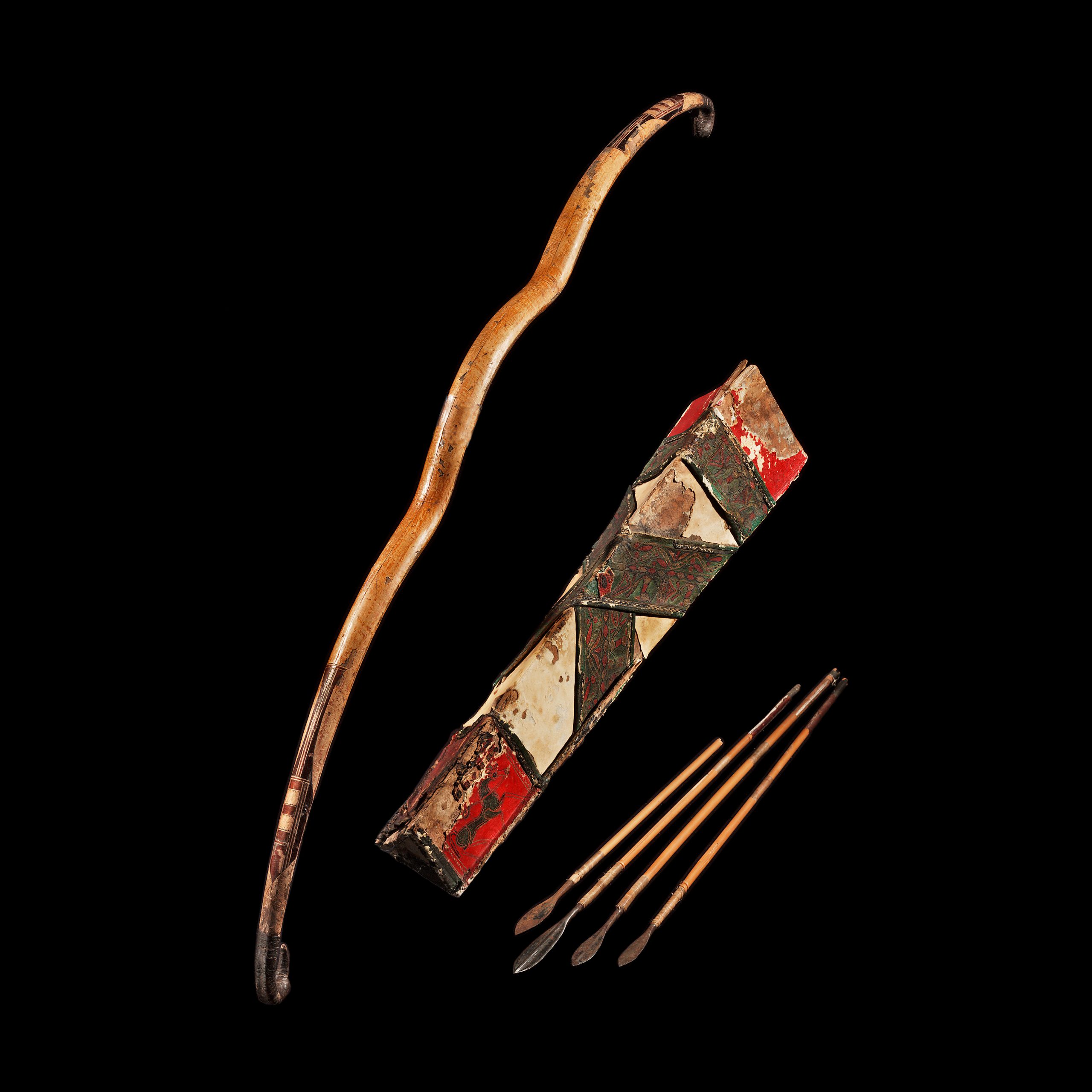 ancient egyptian bows and arrows