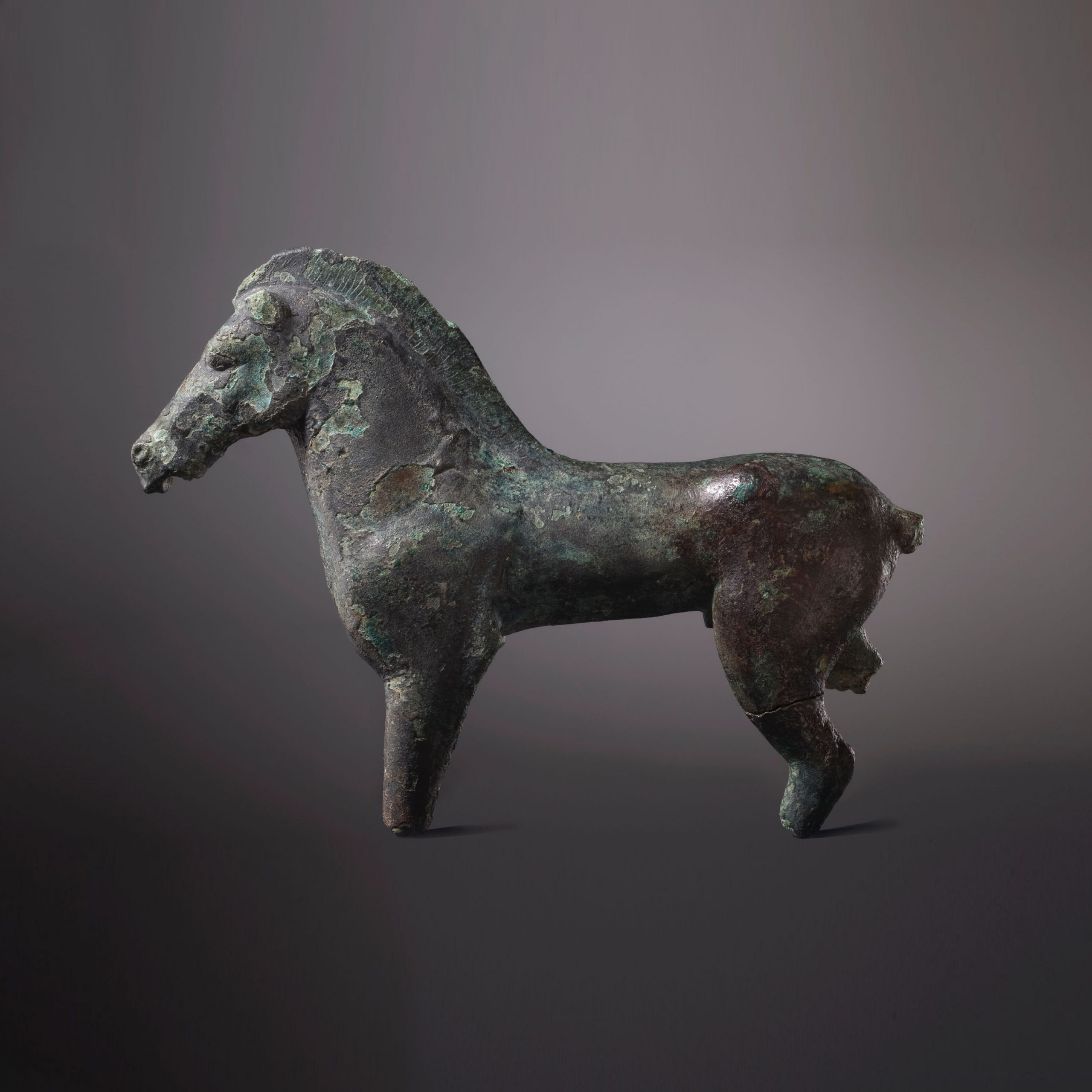 Greek Bronze Statuette of a Horse - Phoenix Ancient Art